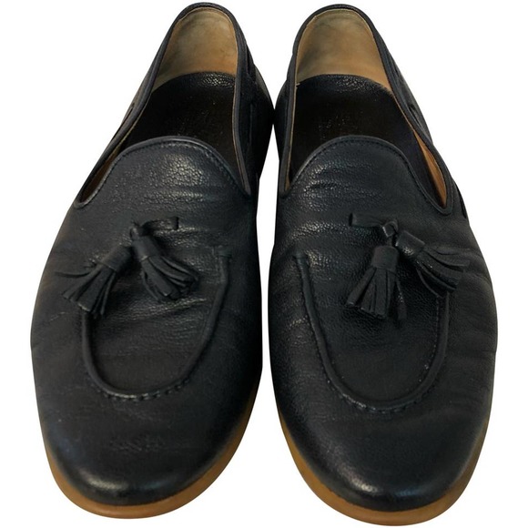 SALVATORE FERRAGAMO LEATHER MEN\'S SHOES 8 D